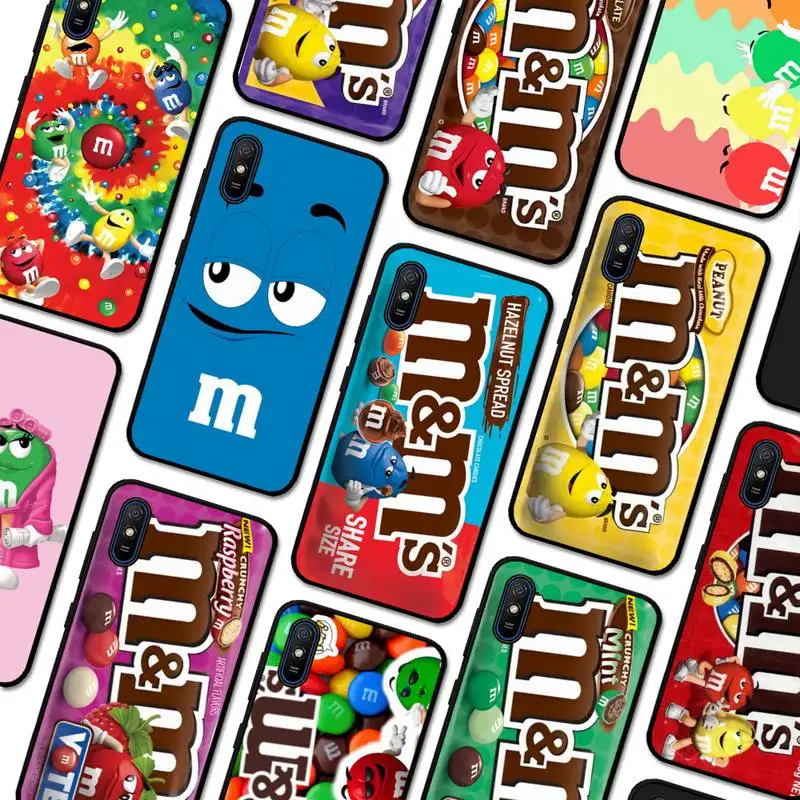 

Chocolate Beans Phone Case for Redmi 5 6 7 8 9 A 5plus K20 4X S2 GO 6 K30 pro coque