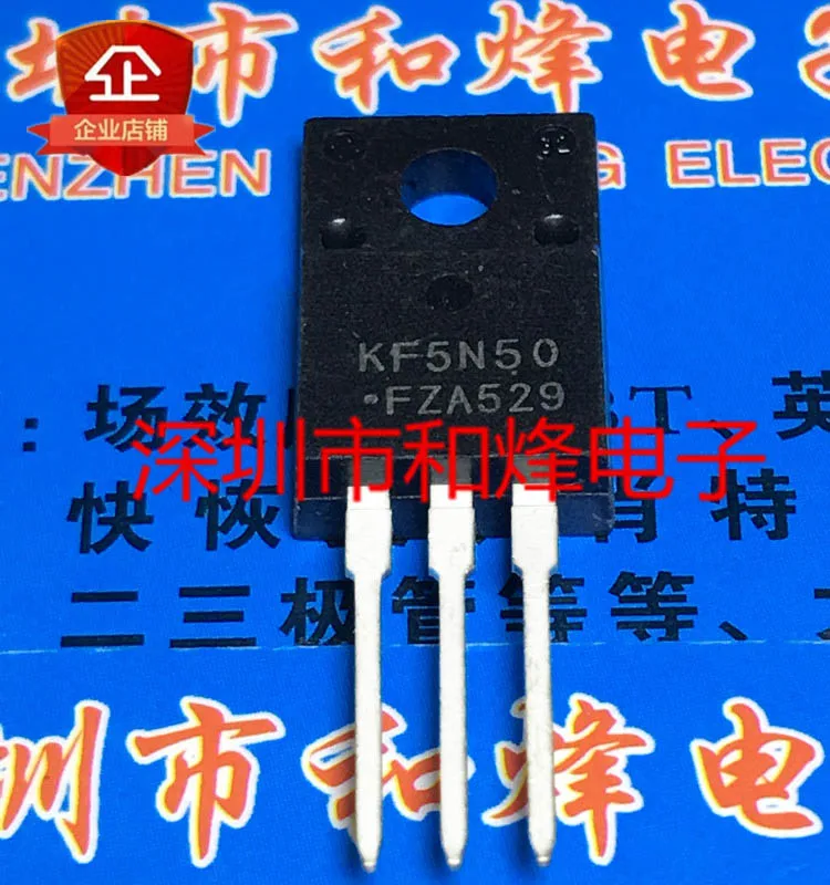 1ШТ KF5N50FZ KF5N50 TO-220F 500V 5A