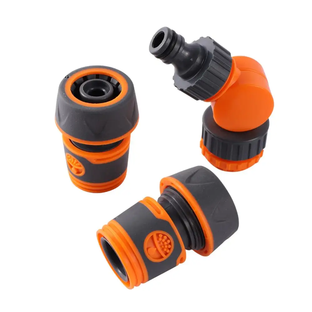 

180° Rotatable Quick Connector 1/2" 3/4" Water Pipe Fast Access Coupling Joint Garden Agriculture Greenhouse Irrigati