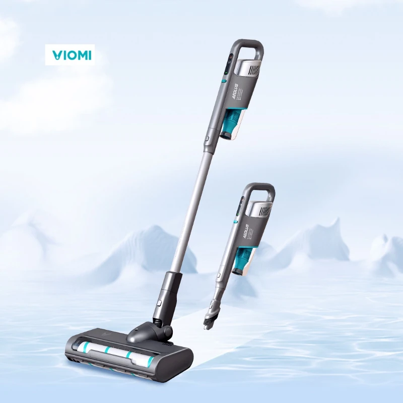 

Viomi Handheld Cordless Vacuum Cleaner Aeolus Lite Portable 16kPa Strong Suction 40min Long Battery Life Suction Drag Integrated