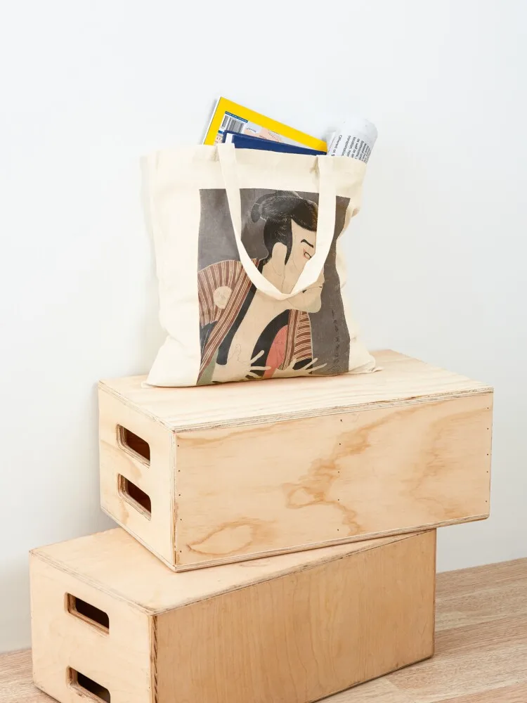 Sharaku Ukiyo-e Kabuki Актор Otani O Hamp III Edobei Большая сумка мужская женская для покупок