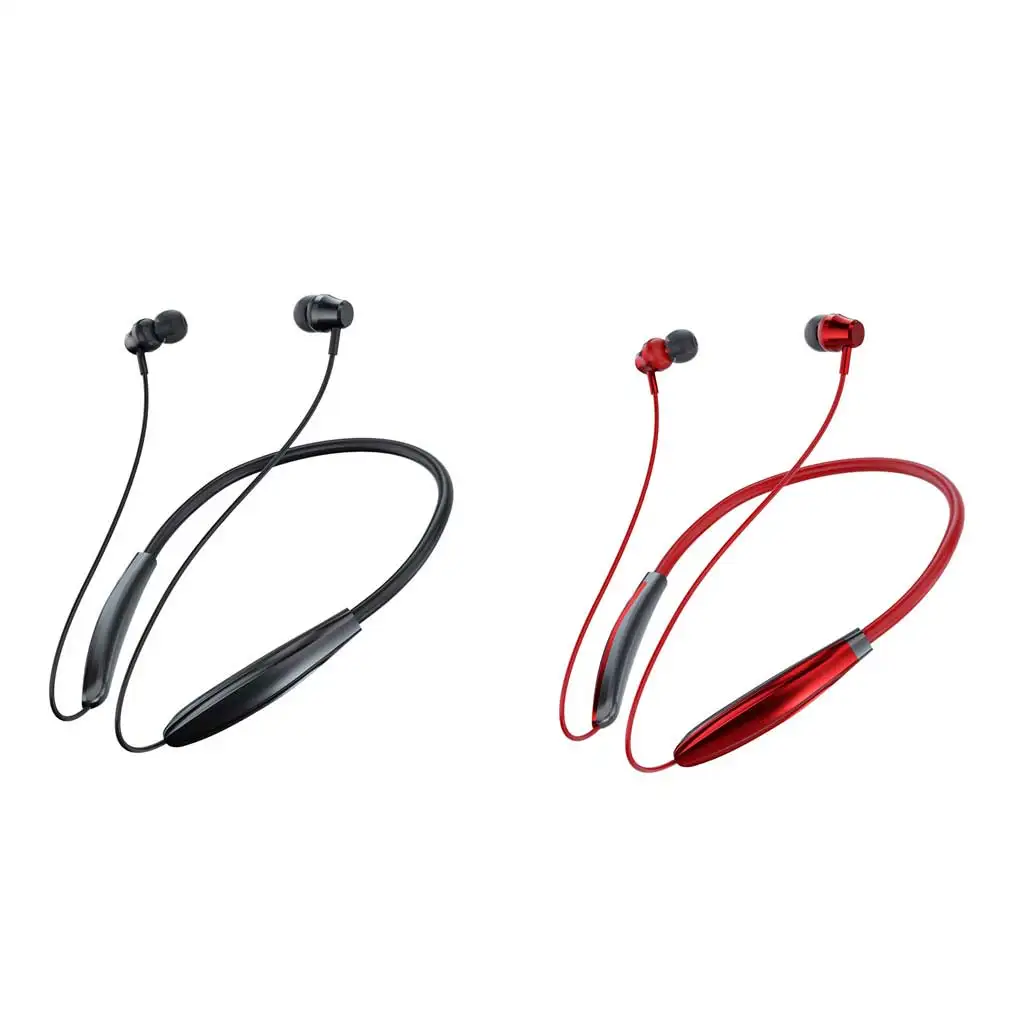 

Bluetooth-compatible 5.1 Headset Listening Music Neckband Headsets Noise Reduction Earphone Computer Accessory Black