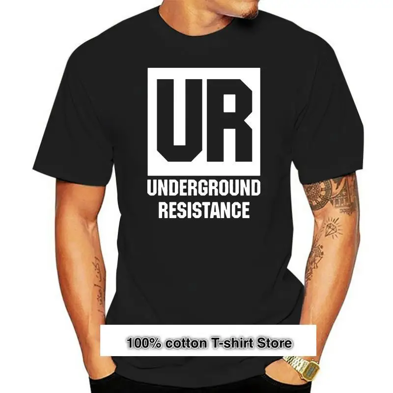 

Camiseta Underground Resistance Records-Detroit Techno Ur Edm House, ropa deportiva, camiseta