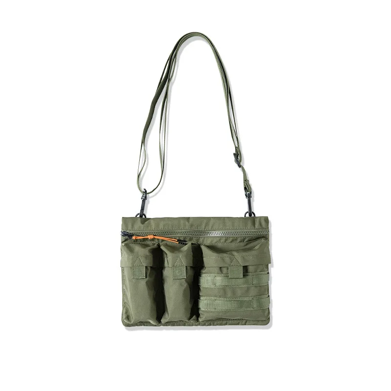 Multifunctional Canvas Bag For Men Retro Style Shoulder Bag For Women Casual Post Hiking Outdoor Shopping Crossbody Phone Bag