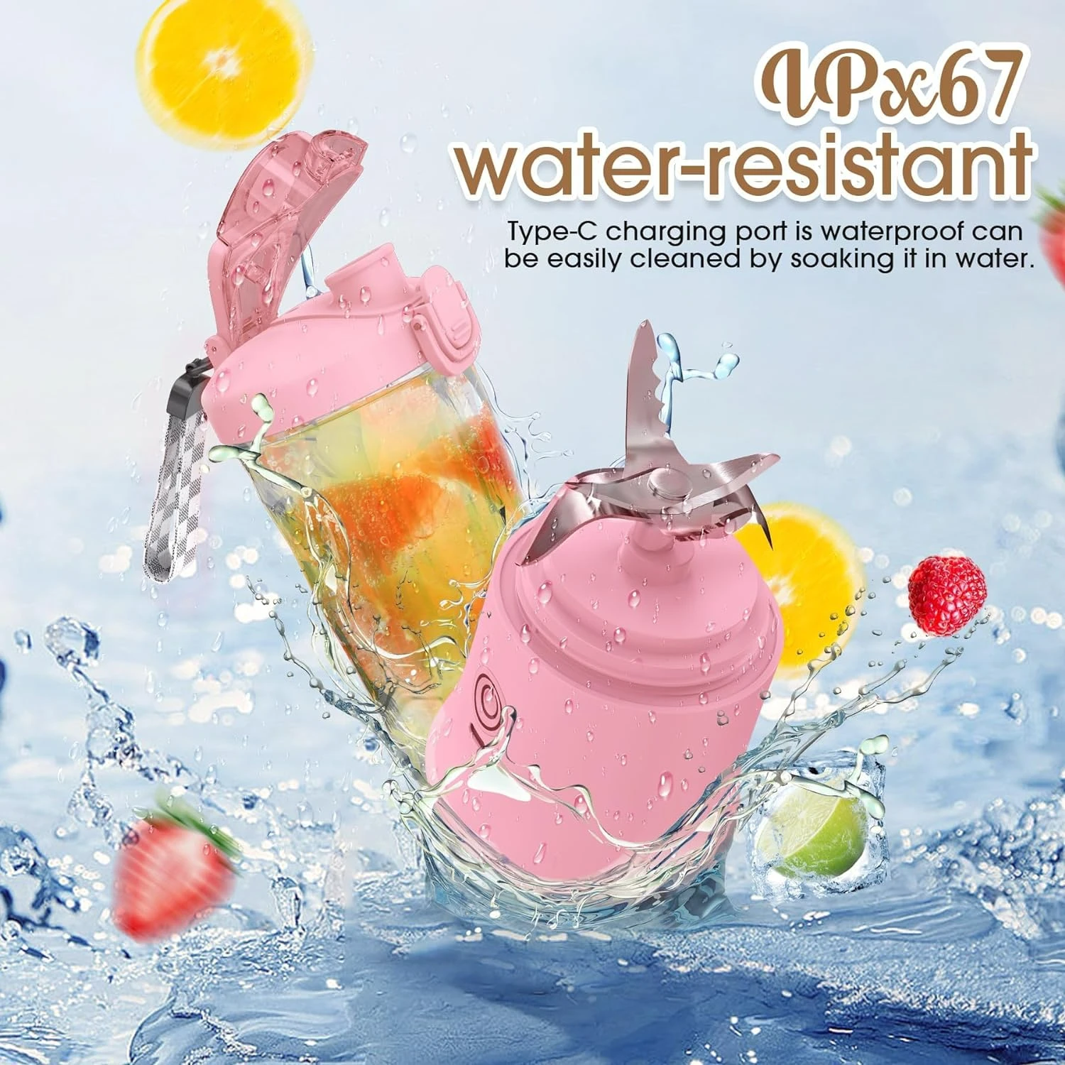 Удобный и портативный персональный блендер — компактный комплект из 2