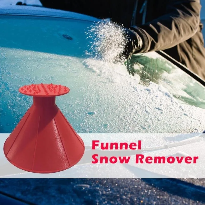 2PCS/4PCS Auto Car Magic Window Windshield Ice Scraper Oil Funnel Snow Remover Shovel Scrapers Cone Deicing 2020 New | Автомобили и