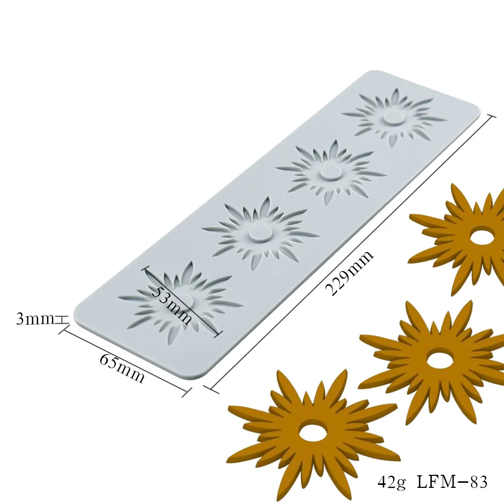 

Роза и сердце в форме солнца, сахар, переворачивающаяся кружевная подушечка, шоколадная молекулярная кухня, форма для печати, украшение торта, силиконовая форма