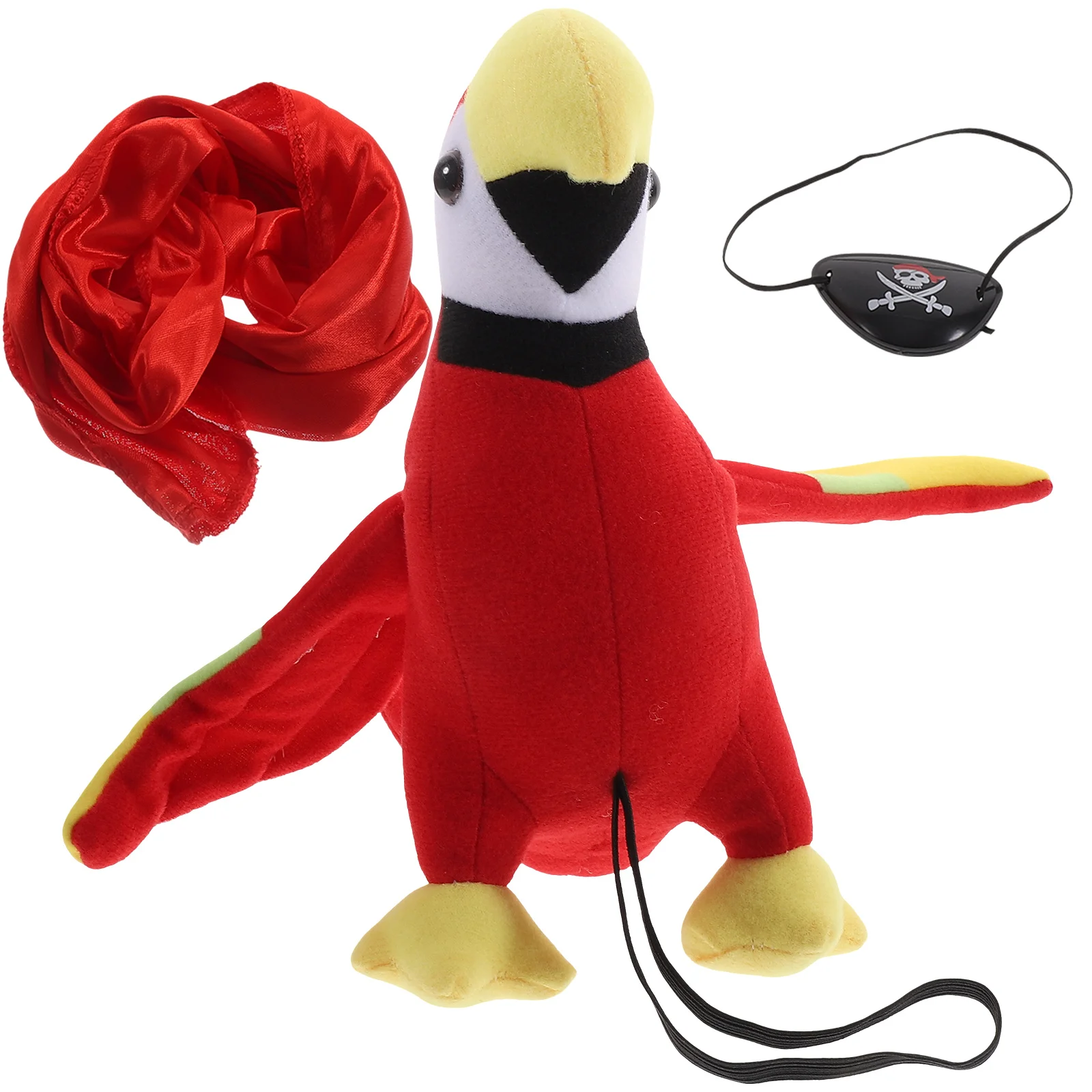 Хэллоуин пиратский попугай реквизит комплект костюм красная повязка на голову