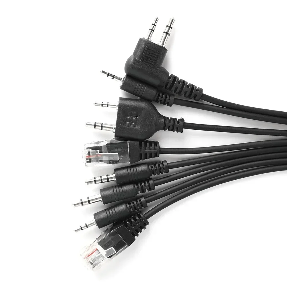 Компьютерный USB-кабель для программирования 8 в 1 kenwood baofeng motorola yaesu icom удобная