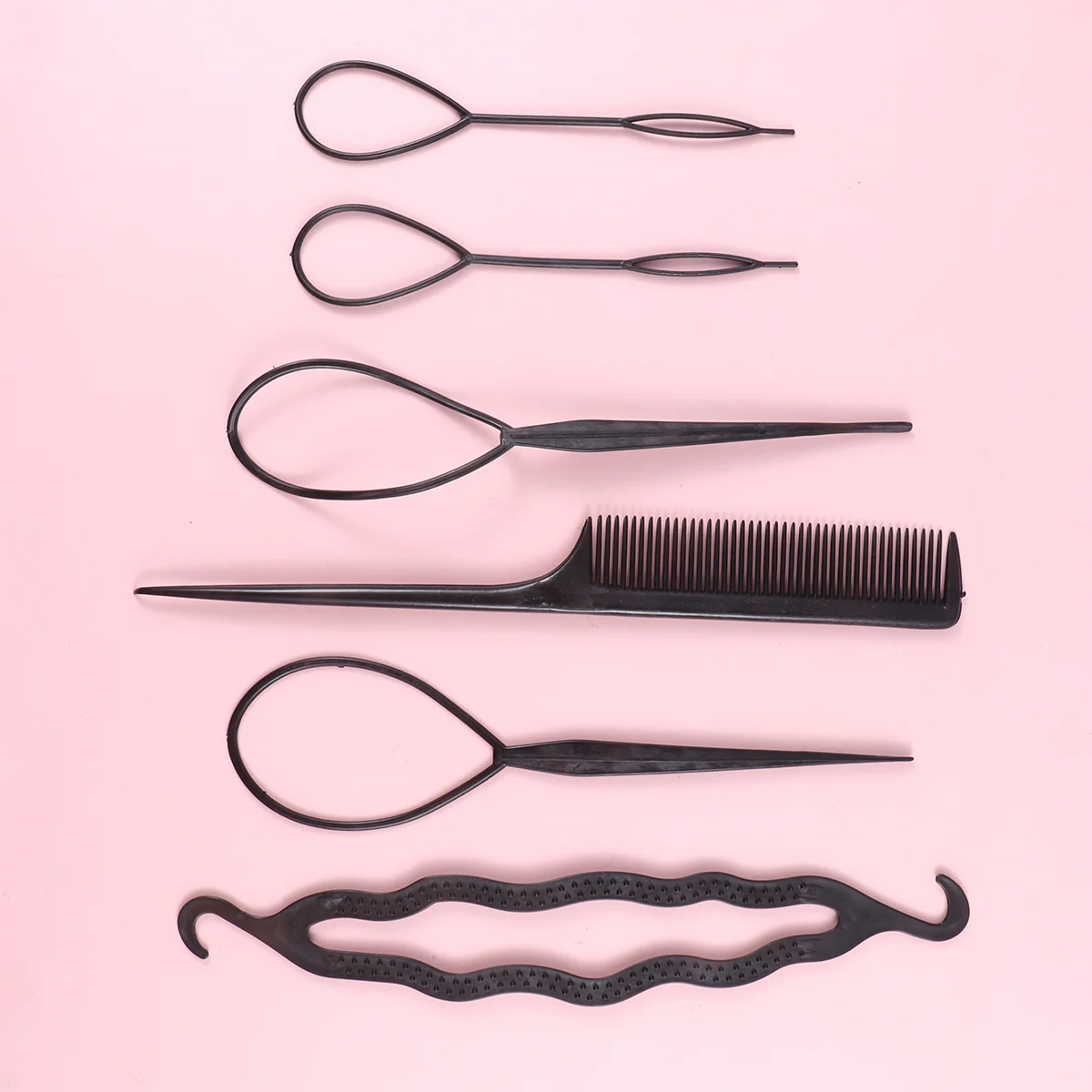 

Аксессуары для волос «сделай сам», Прочный Плетеный набор практичных инструментов для парикмахерской