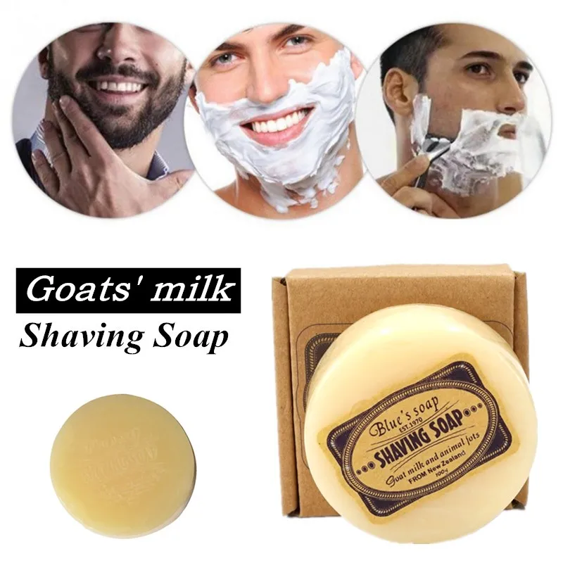 

Неискусственное мыло для душа и ухода за лицом, увлажняющее освежающее мыло для бритья из пены ручной работы