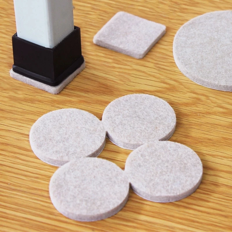 

1-24PCS Thickening Self Adhesive Furniture Leg Feet Rug Felt Pads Anti Slip Mat Bumper Damper For Chair Table Protector Hardware