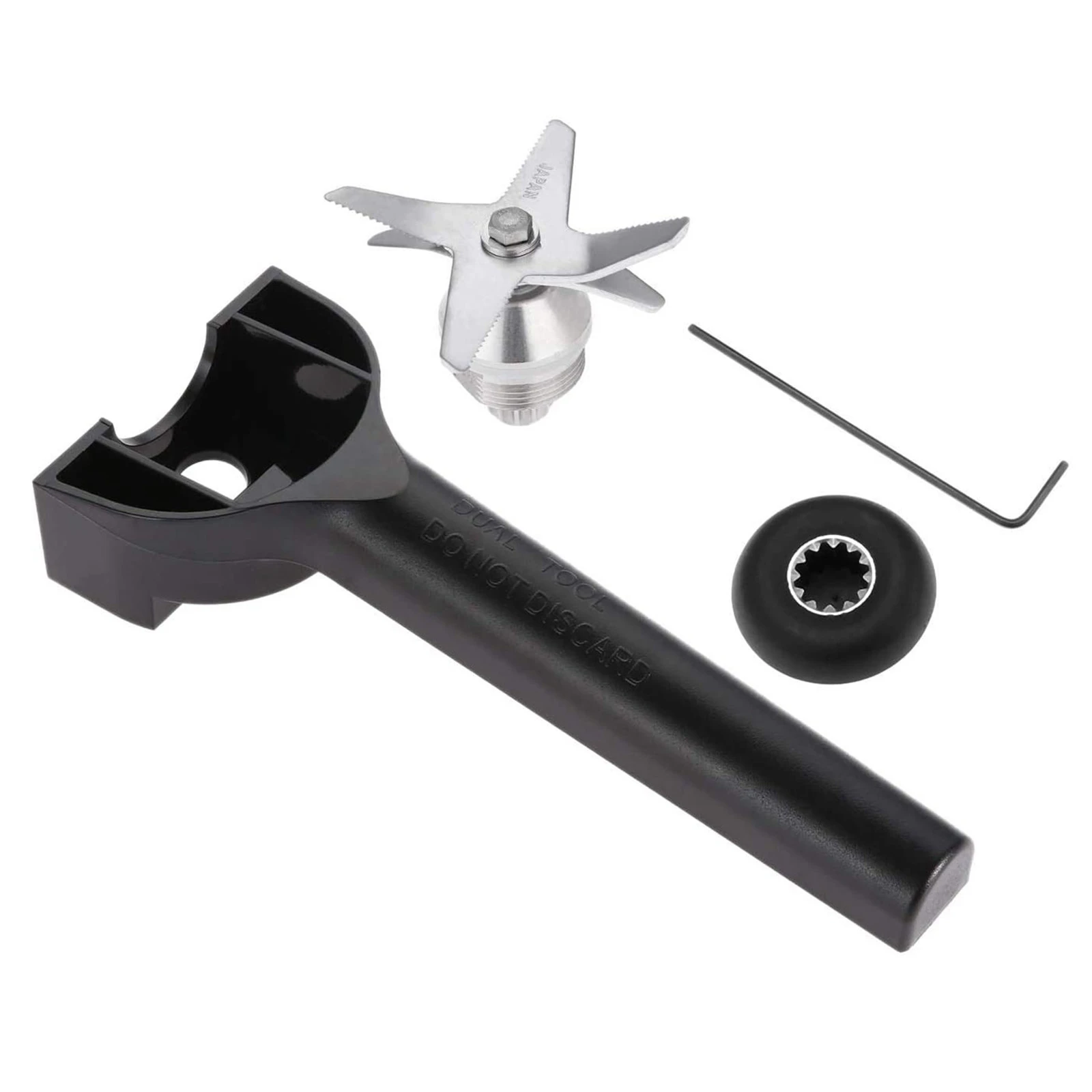 

Wet Blade Assembly with Wrench & Drive Socket Tool Kit for Vitamix 5200 Series Blender Blade Blender Parts Kitchen Stir Bar