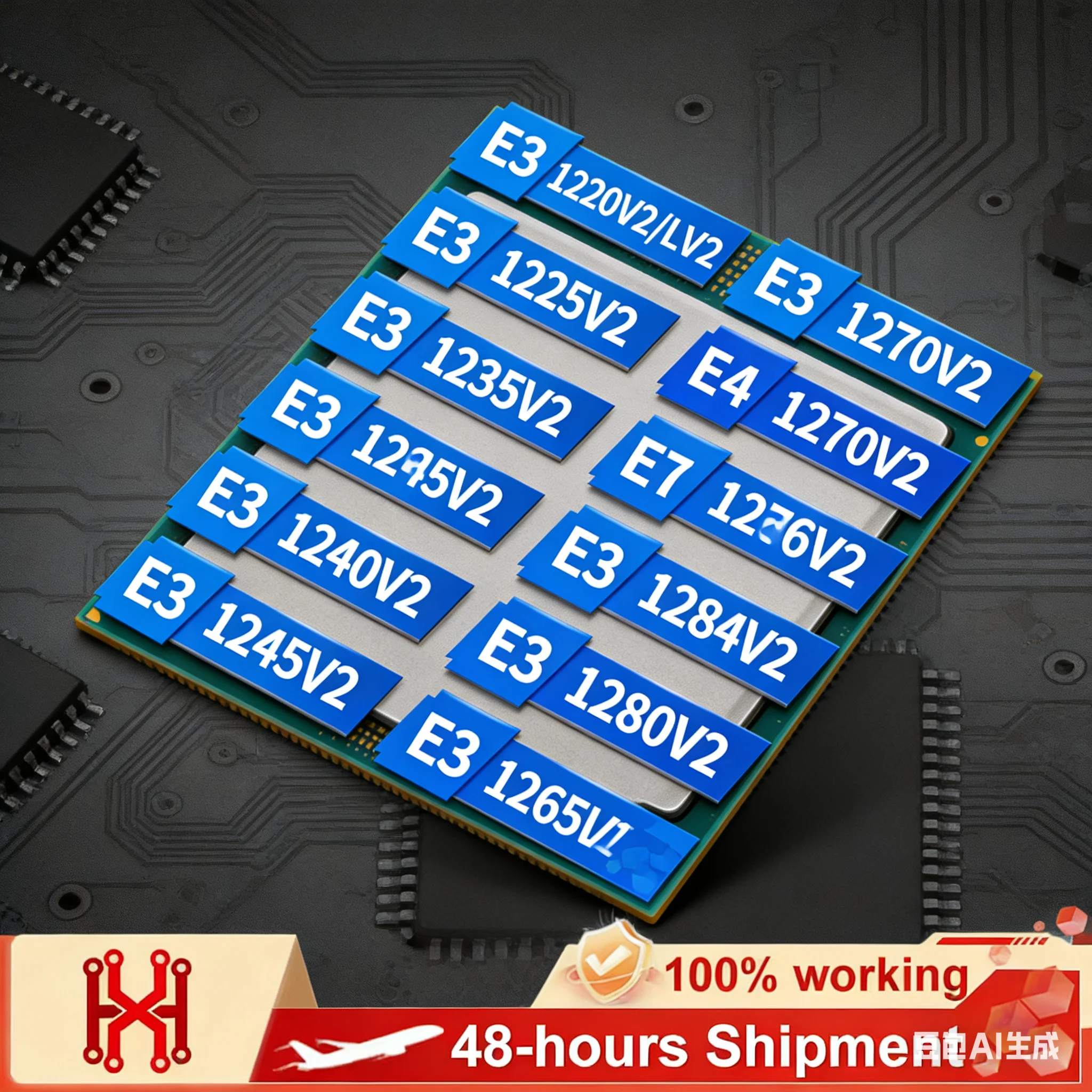 E3 1220V2 1220LV2 1225V2 1230V2 1240V2 1245V2 1270V2 1275V2 1280V2 ...
