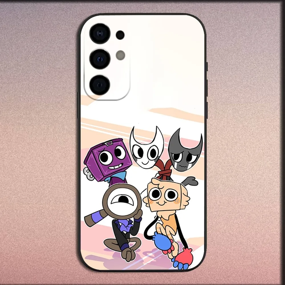 G-Goob D-Dandys World Phone Case For Samsung S25 S24 S21 S22 S23 S30 Ultra S20 Plus Fe Lite Note 10 9 5G Black Soft Cover