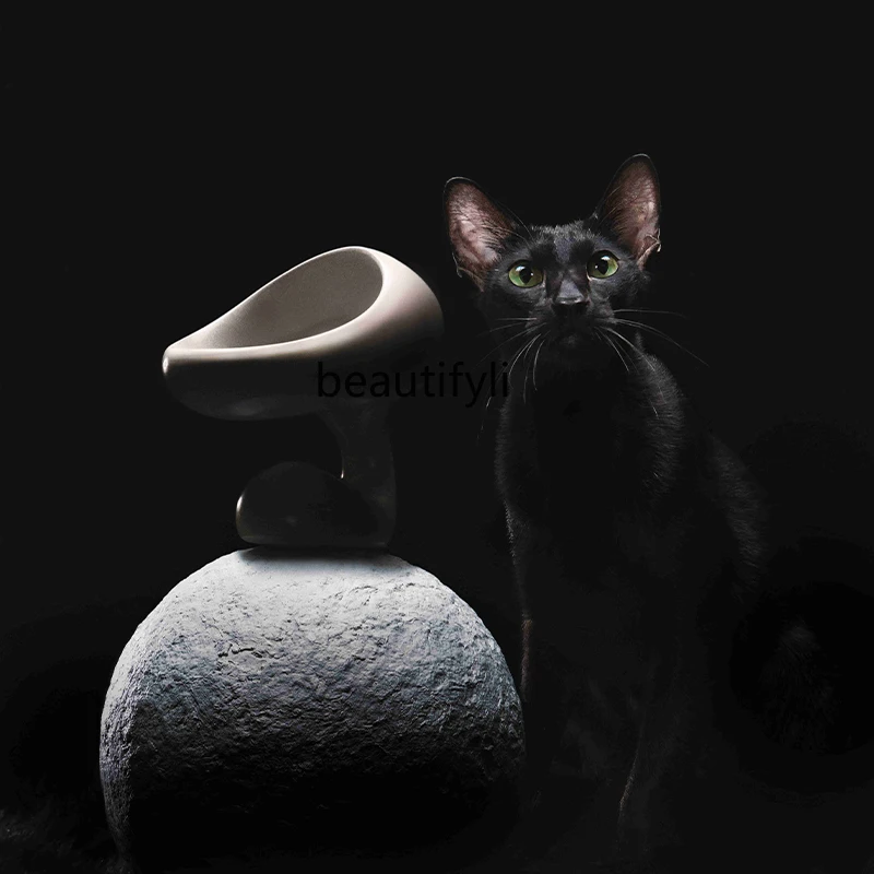 Керамическая миска для питьевой воды кошек