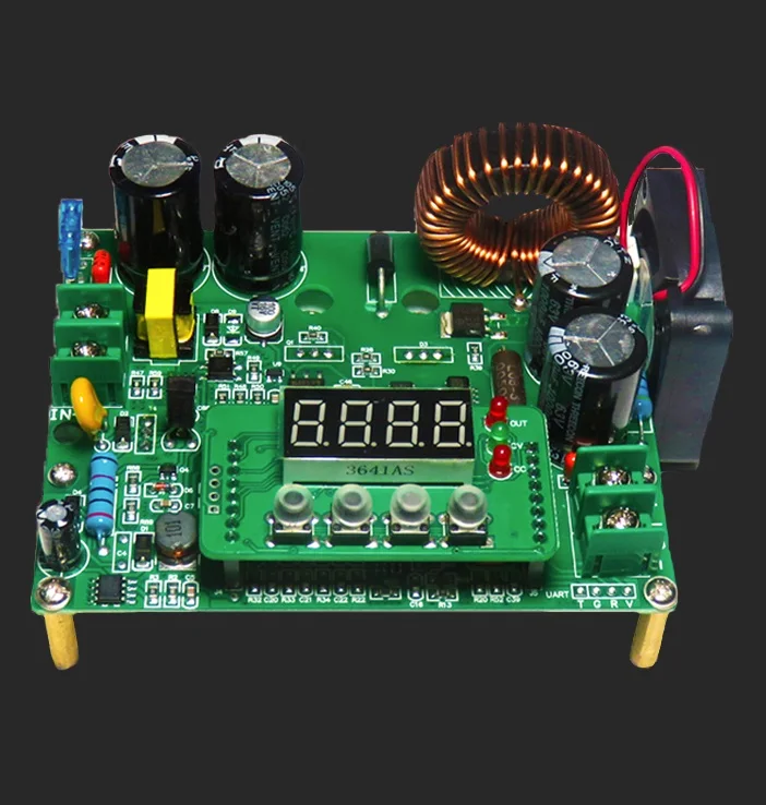 

DKP6012 Adjustable Step-Down Module Digital Display DC-DC Large Power Board Modules Lithium Charger Regulator Lithium Charger
