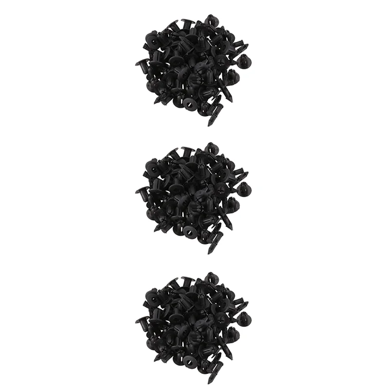 

6 мм x 12 мм Пластиковые заклепки автомобильные Зажимы 150 шт.