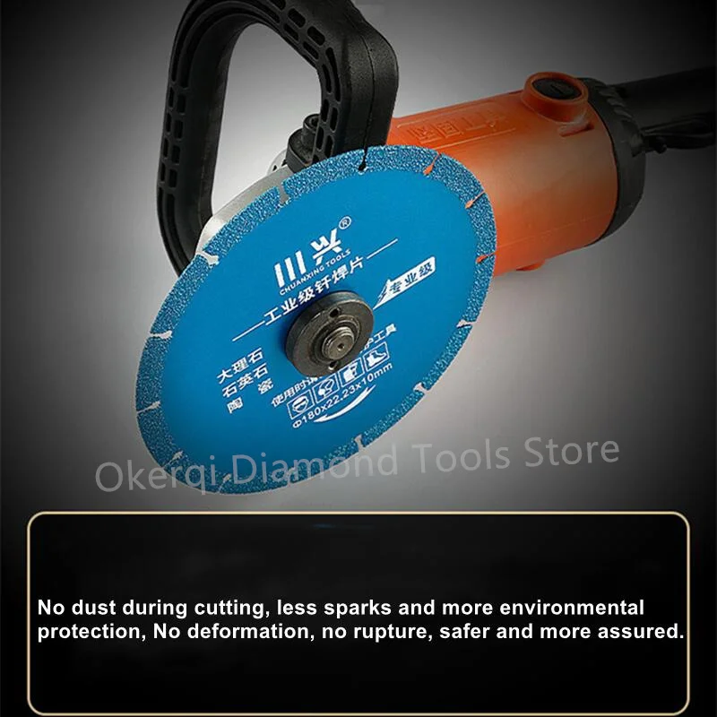 115/125/150/180/230 мм Алмазное лезвие пилы сухое влажное вакуумное паяние режущий диск