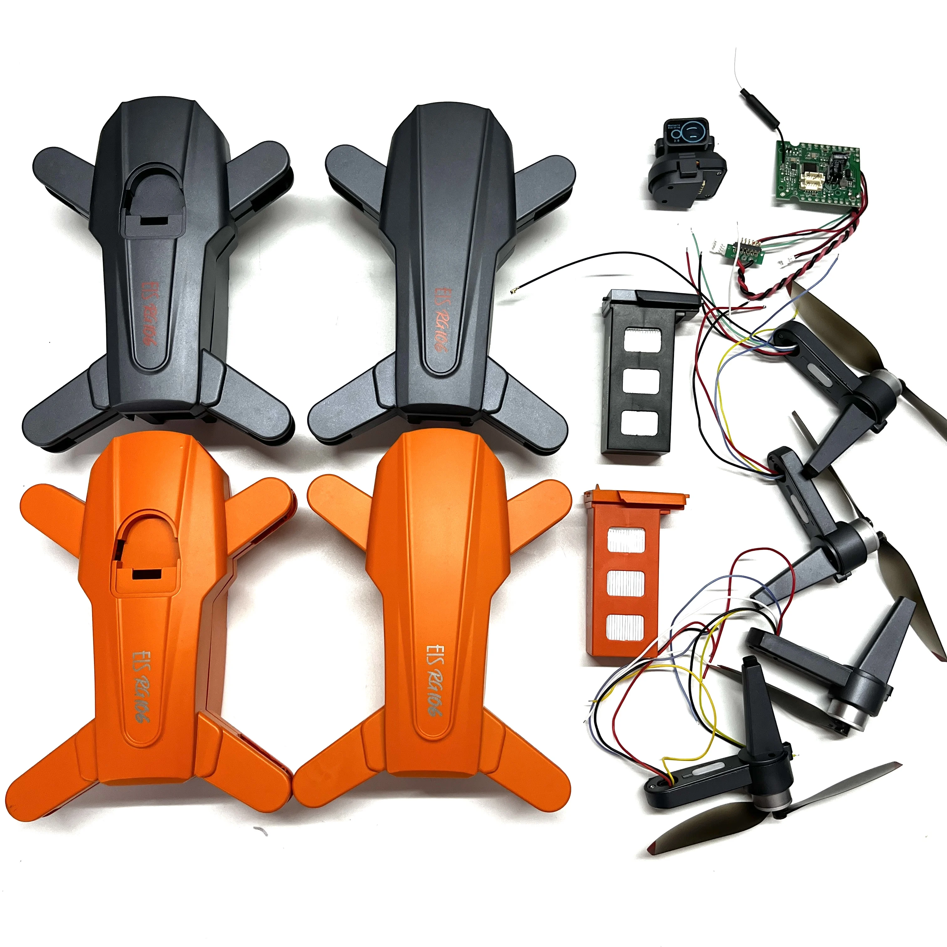 RG106 6K 8K ESC 3-осевой карданный бесщеточный GPS WIFI FPV Радиоуправляемый Дрон запасные части ресивер Arm корпус пропеллер обход препятствий