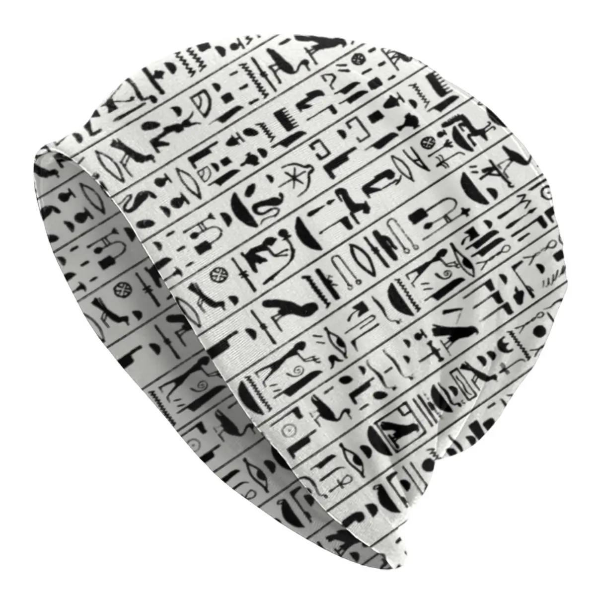 

Egypt Hieroglyphics Beanie Cap Unisex Winter Warm Bonnet Homme Knitting Hat Outdoor Egyptian Culture Skullies Beanies Hats