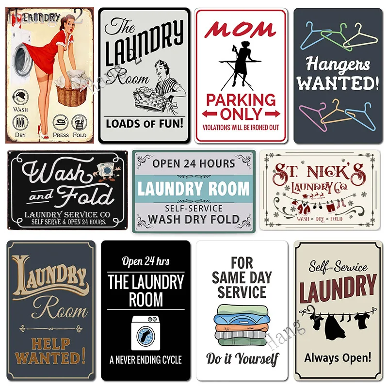 

Металлическая Оловянная табличка в стиле ретро для украшения дома