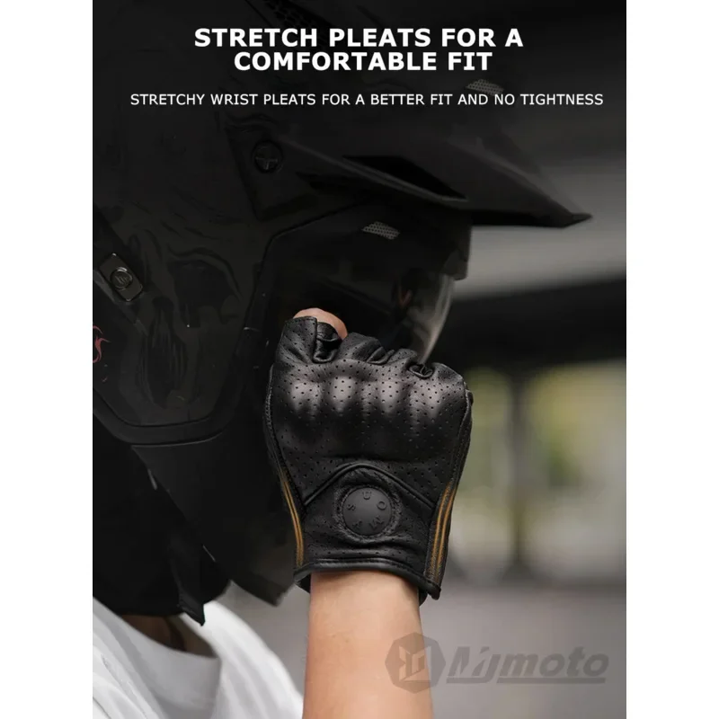 SUOMY винтажные мотоциклетные перчатки из козьей кожи кожаные для мотокросса с