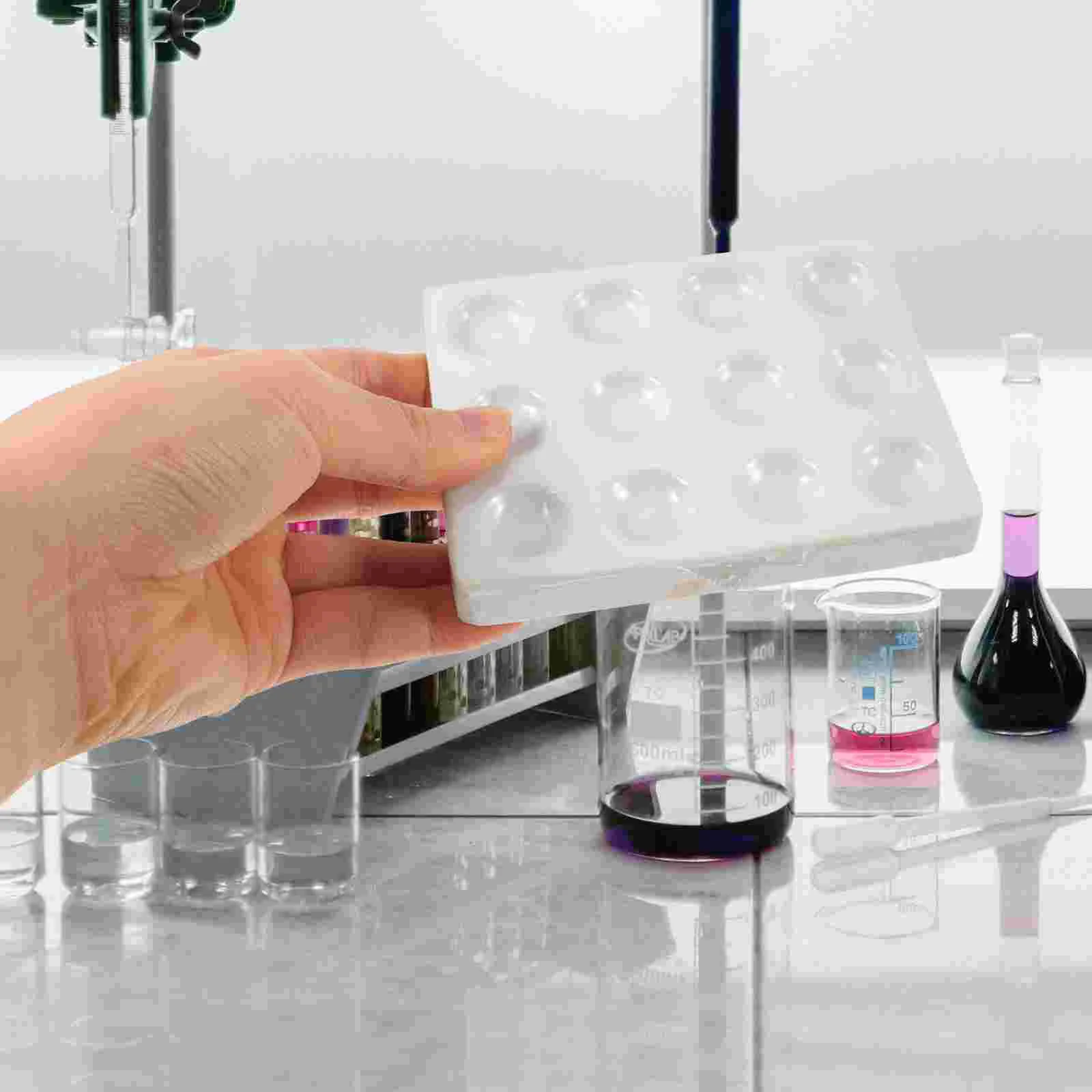 

Фарфоровые точечные пластины, керамические точечные пластины для лабораторий (12 отверстий), 2 шт.