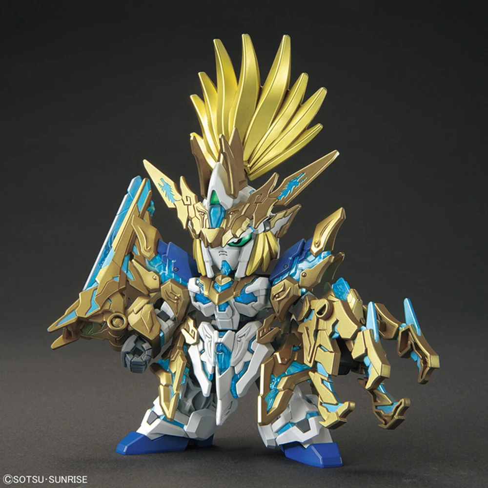 Bandai BB Warrior SD World Heroes SDW Long Zun Liu Bei единорог Gundam фигурные модели | Игрушки и хобби