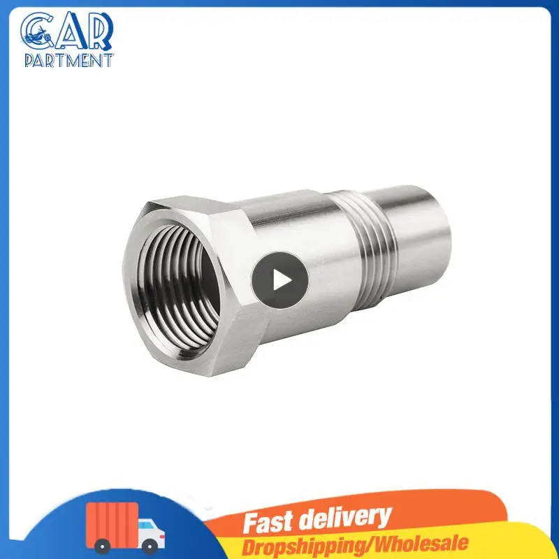 1~10PCS Universal O2 Oxygen Sensor O2 Sensor Spacer Adapter Check Engine Light Practical Bung Catalytic Converter Auto Parts