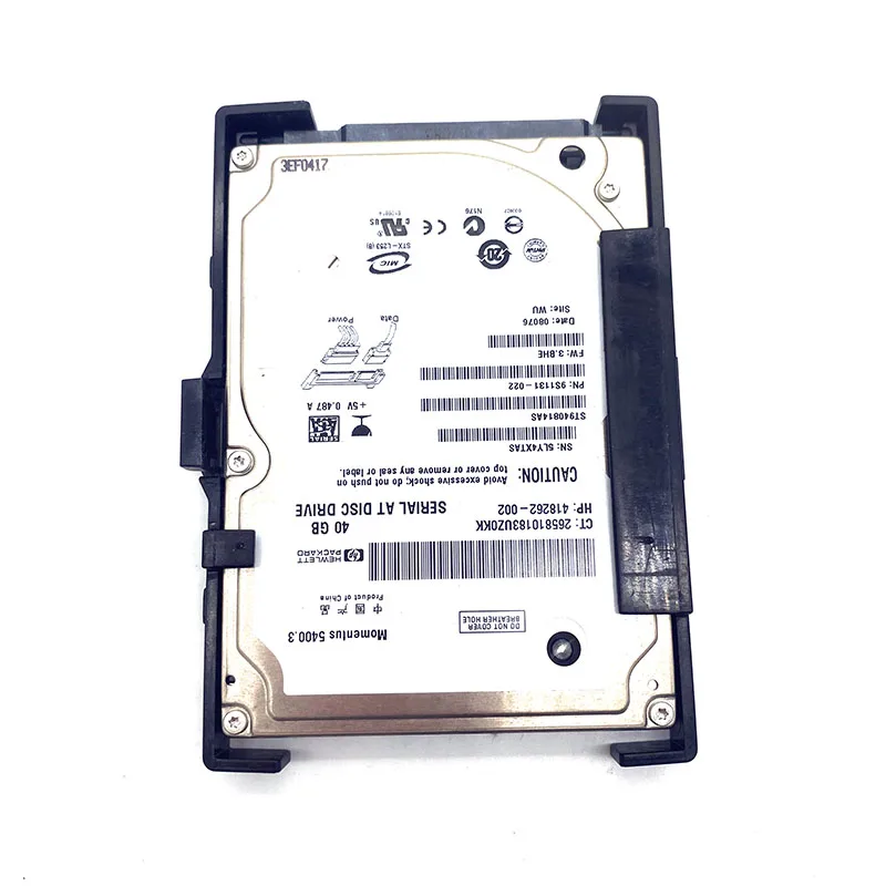 

40GB 54K Cache Hard Drive 418262002 fits for Seagate SOMENTUS HP 418262-002