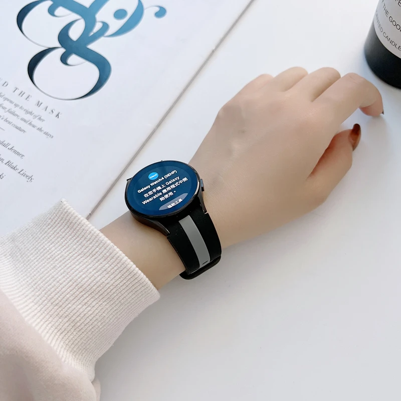 Strap For Samsung Galaxy Watch 5 pro 45mm 4 classic 46mm 42mm smartwatch correa Sport Bracelet Galaxy Watch 5 4 40 mm 44 mm band