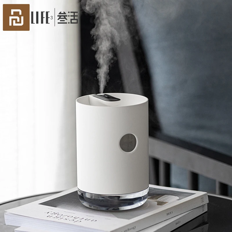 

YOUPIN 3life USB Перезаряжаемый увлажнитель воздуха для офиса, дома, настольного компьютера, большой емкости, распылитель для комнаты, Ароматическ...