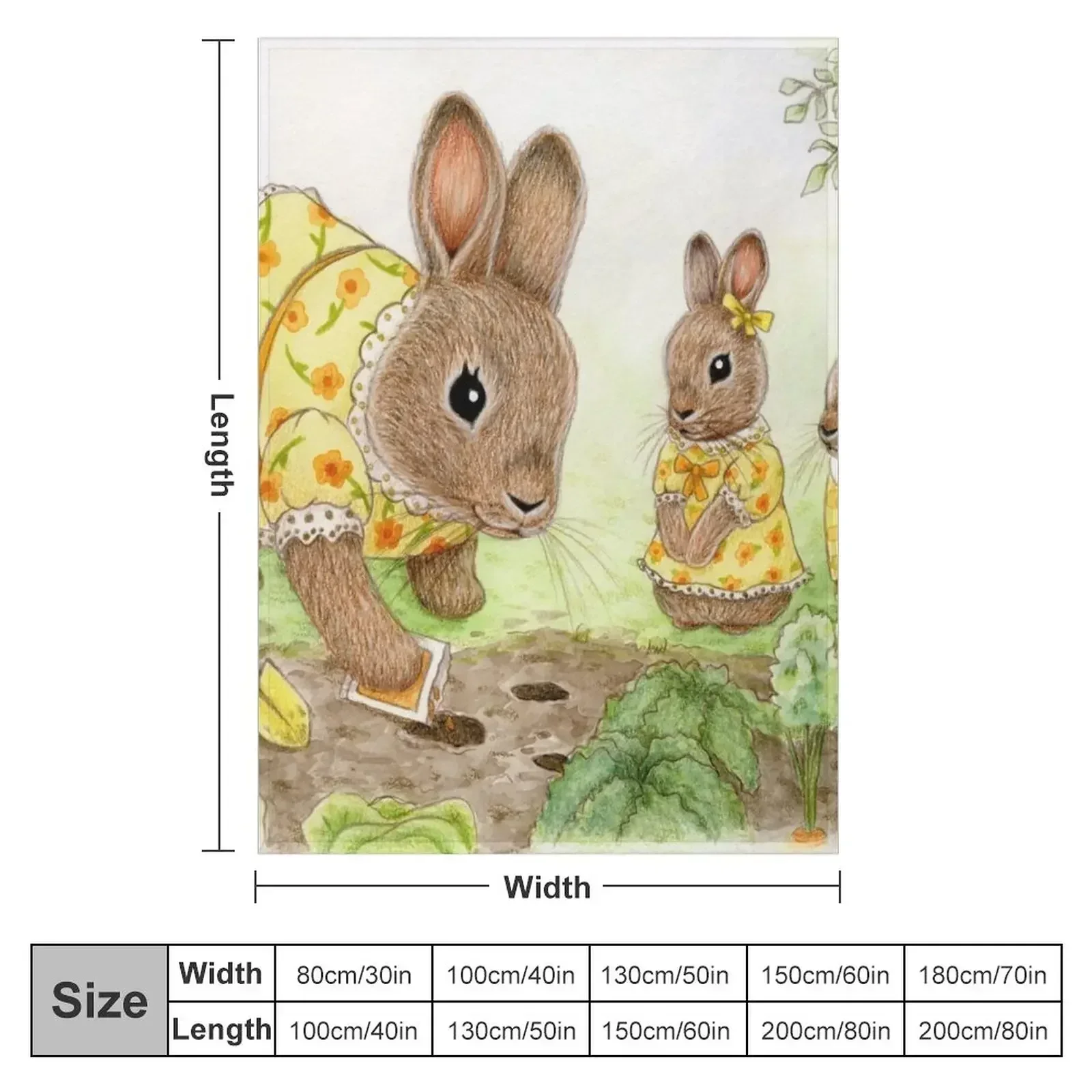 Одеяло Garden Bun Lesson одеяло для дивана фланелевые декоративные кровати одеяла