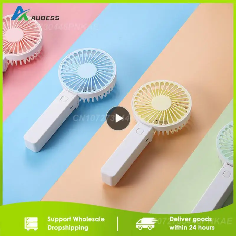 

1~10PCS Small Fan Convenient Adjustable Outdoor Fan Polychromatic Varied Folding Fan Hand Fan Outdoor Sports Fan Mini Small Fan