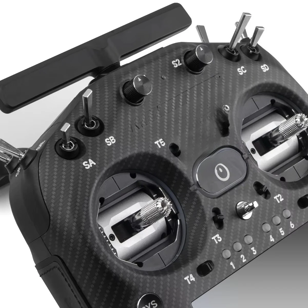 Фото Радиоконтроллер RadioMaster TX16S MK3 MAX 2.4ГГц 900МГц с датчиками Холла AG02 CNC и 5-дюймовым IPS сенсорным экраном для радиоуправляемых моделей самолетов и автомобилей №1