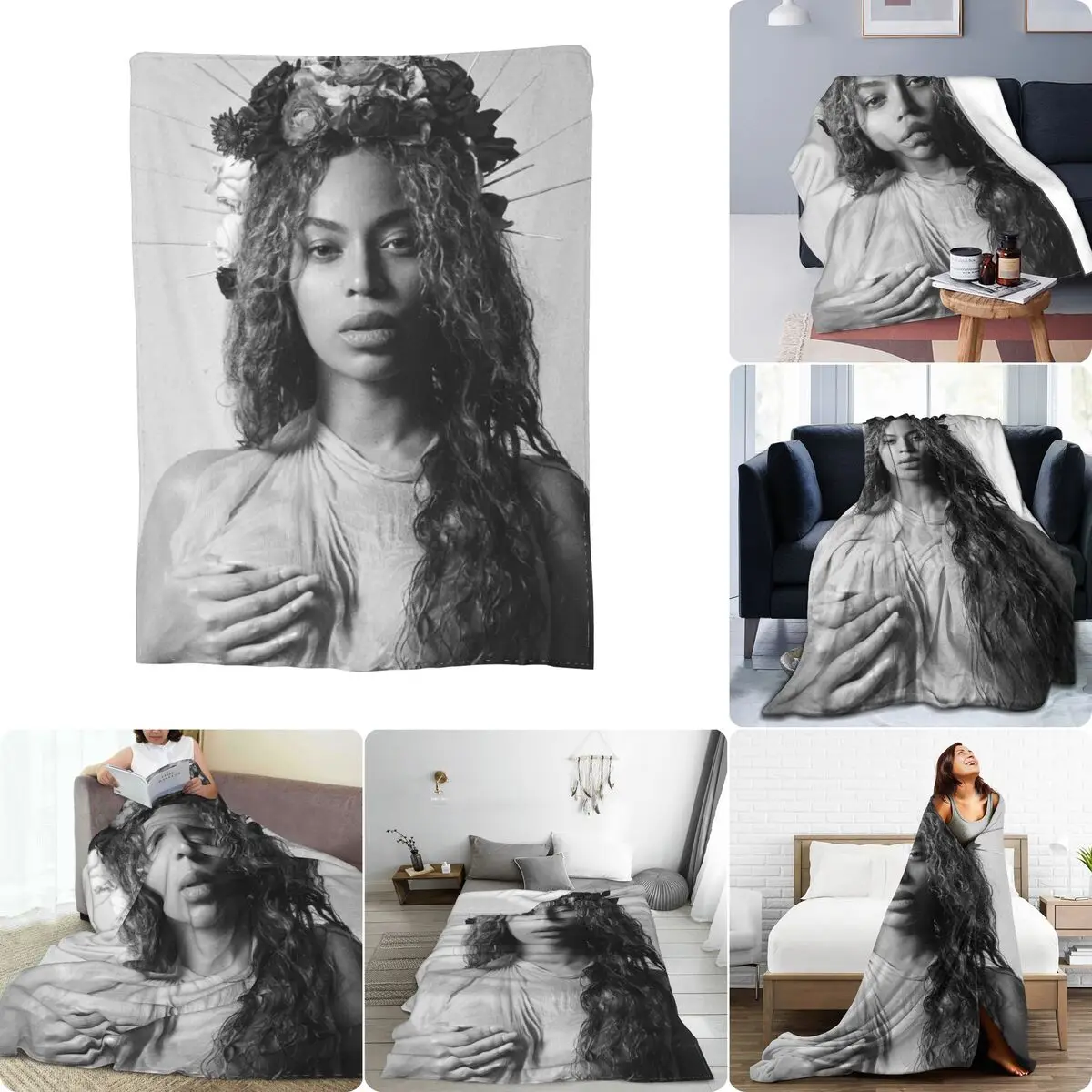 Beyonce ультра-мягкое Флисовое одеяло из бархата для спальни высококачественные