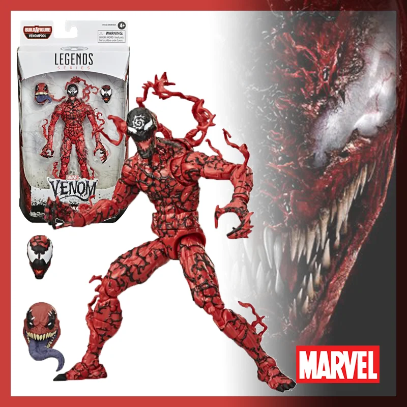 

Original Marvel Legends Spiderman Venom Carnage Movie Action Figure Spider Man Venompool Series Doll PVC Figurine Gifts Kid Toys