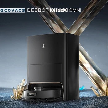 2022 Baru Ecovacs Deepot X1 PRO OMNI 5500Pa Penyedot Debu Menyapu Robot Menyapu Pel Cuci Koleksi Debu Otomatis 1