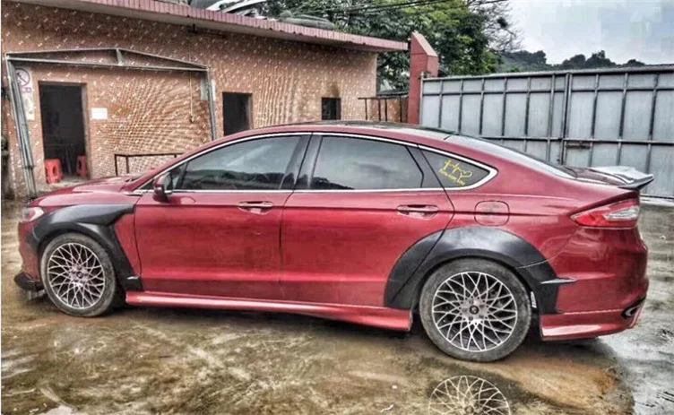 PSM STYLE REAL CARBON FIBER ЗАДНЕГО КРЫЛА БАГАЖНИКА СПОЙЛЕР ДЛЯ Ford Mondeo / Fusion 2013 2014 2015 2016 2017 2018