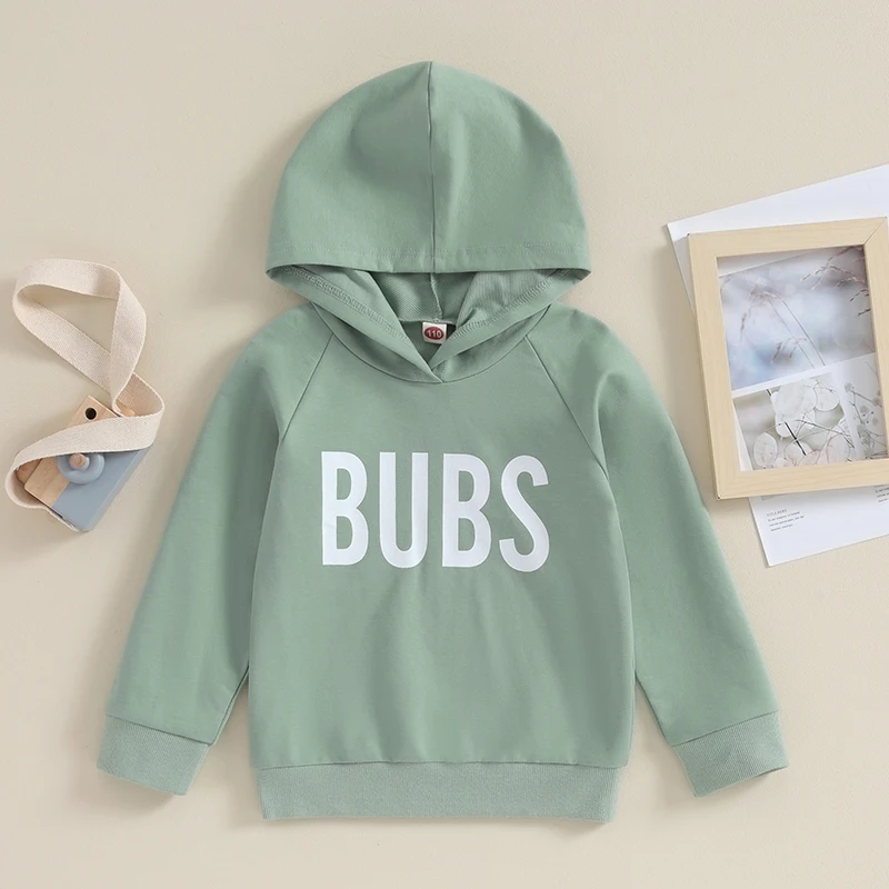 

Toddler Clothes Baby Boys Hoodies Long Sleeve Letter Print Hooded Sweatshirts Kid Jacket Cotton Outwear