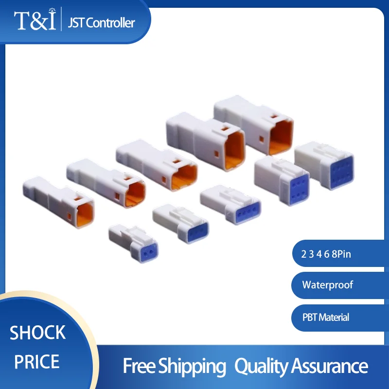 

Led Automotive Wiring Harness Connector 04T-Jwpf-Vsle Jst 03R Jst-02T 02R 06T 08T B04B Light Strip Motorcycle