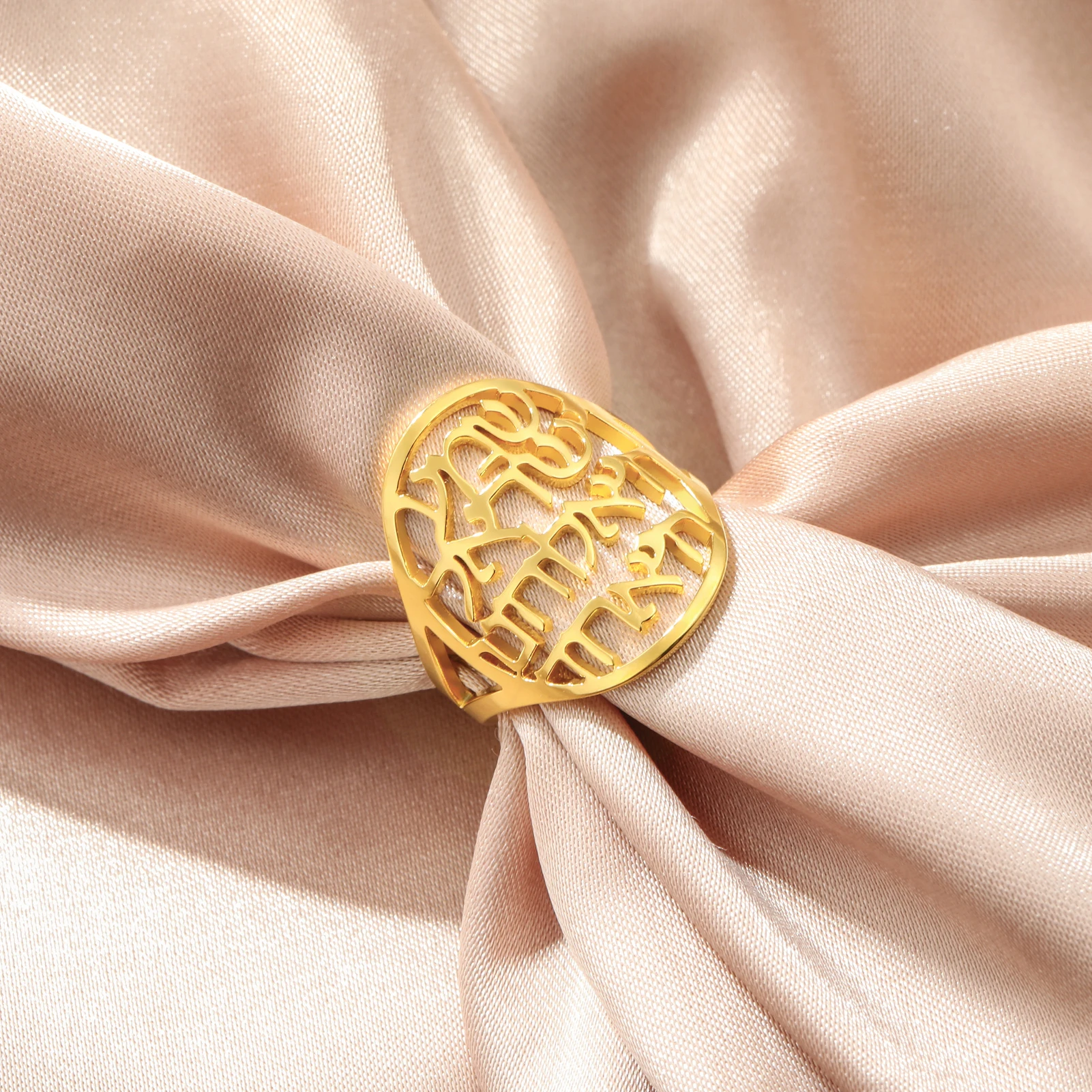 Кольцо Dreamtimes Shema из нержавеющей стали