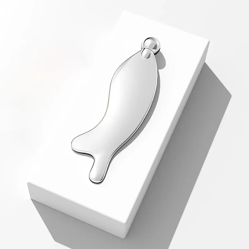 1 шт. массажная доска для лица в форме рыбы 3d ролик косметическая палочка шеи