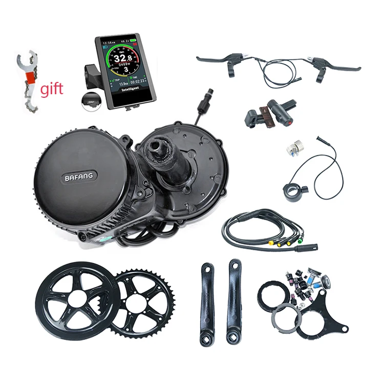 

Bafang central motor bbs01b 36v350w E-bike kit with 850c display and 14.5ah battery