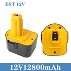 Новый инструмент EST 12 В 12800 мАч аккумулятор для Dewalt DC9071 DE9037 DE9071 DE9075 DW9071 DW9072 DW9074 DC727 DC756 DC980 DC981 DW051