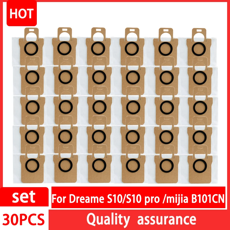 

For Xiaomi Dreame S10/S10 pro Dust bag Accesories mijia B101CN filter Robot Vacuum Cleaner mop cloth main brush Replacement part