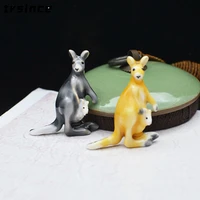 enamel kangaroo mother and babay brooch cute creative vivid animal pin new design fashion jewelry
