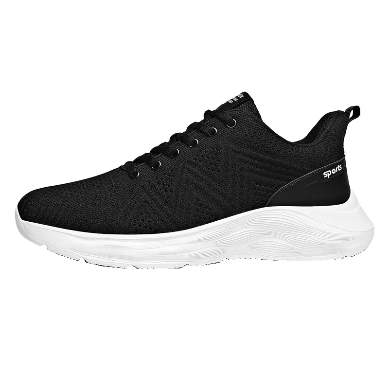 

New Men Flat Shoes Summer Breathable Solid Lace Up Male Business Travel Shoes Casual Light Comfortable Low Heel Men Shoes