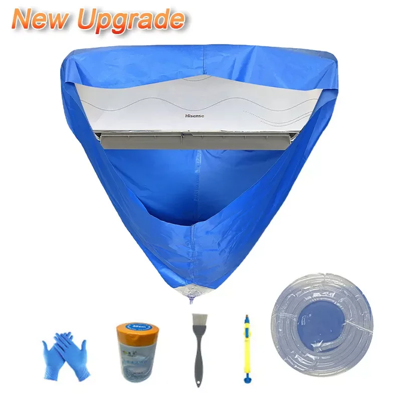 

NEW2022 Air Conditioning Cover Wall Mounted Air Conditioner Cleaning Washing Protective Covers Waterproof Leakproof Cleaner Bag